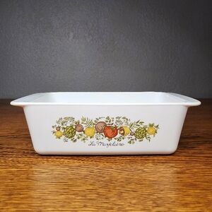 Spice of Life Loaf Pan CorningWare P 315 B LA MARJOLAINE 9 X 5 X 3 1970’s